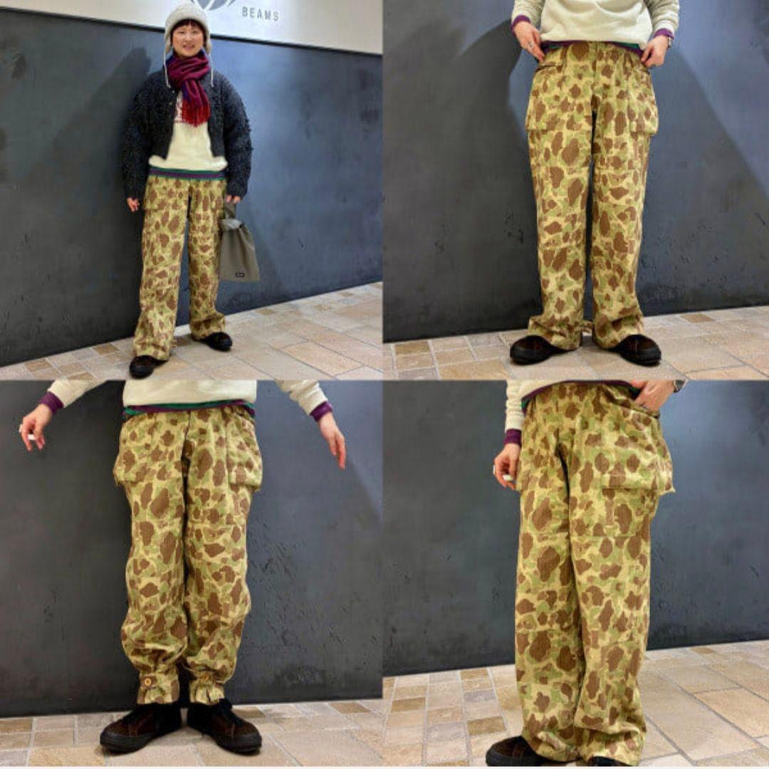 【k.o】BUZZ RICKSON'S / ヘリンボーン カモ パンツ