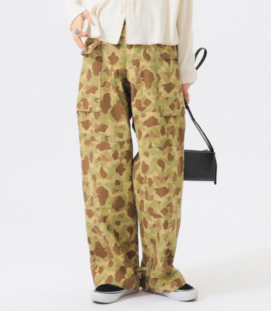 【k.o】BUZZ RICKSON'S / ヘリンボーン カモ パンツ