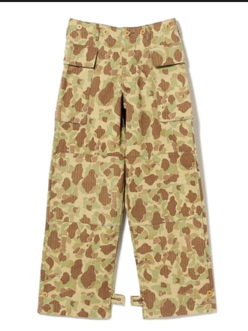 【k.o】BUZZ RICKSON'S / ヘリンボーン カモ パンツ