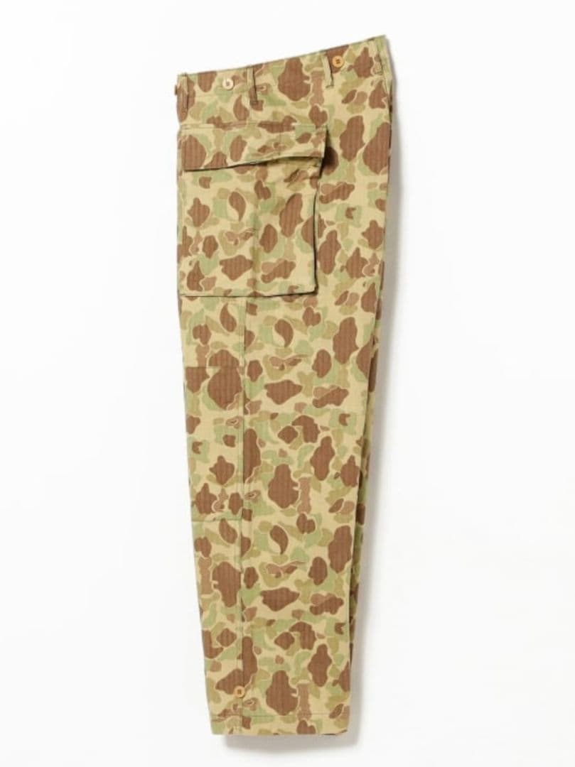 【k.o】BUZZ RICKSON'S / ヘリンボーン カモ パンツ