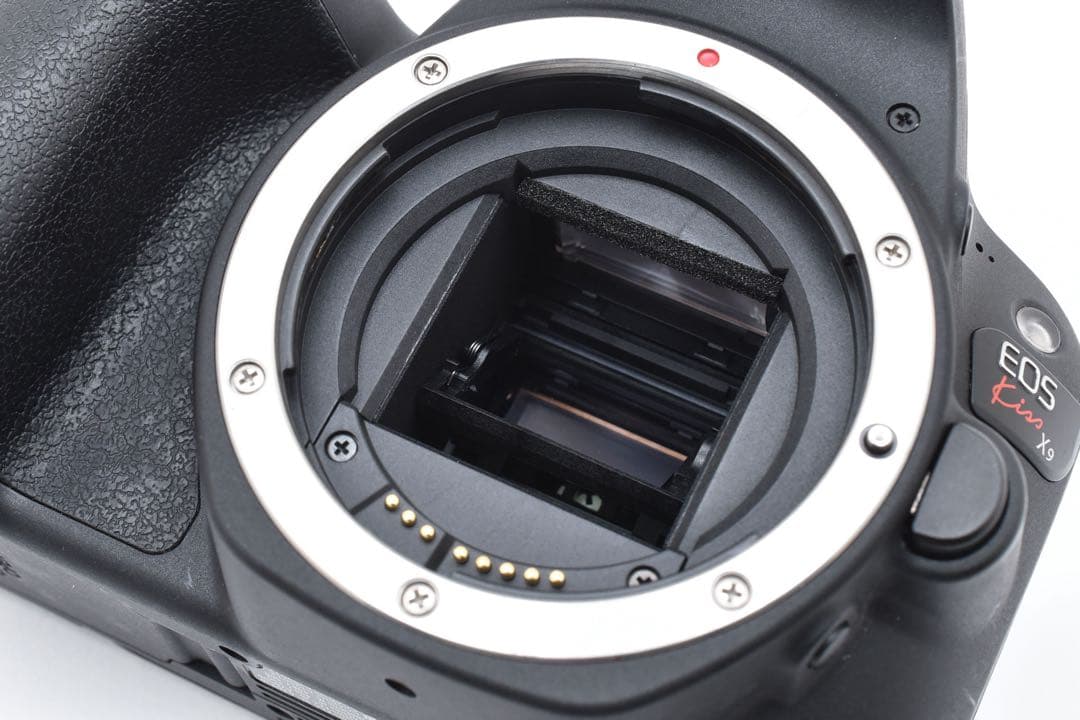 付属品付き/canon kiss x9一眼レフカメラ標準&望遠ダブルレンズセット