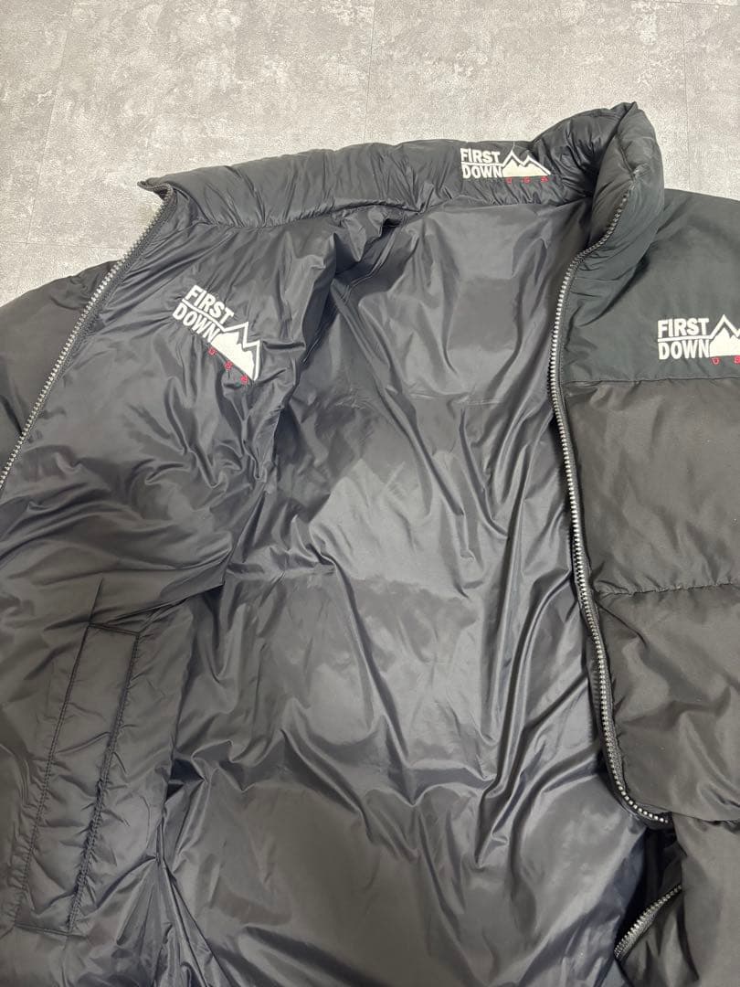 FIRST DOWN バブルダウンジャケット M
