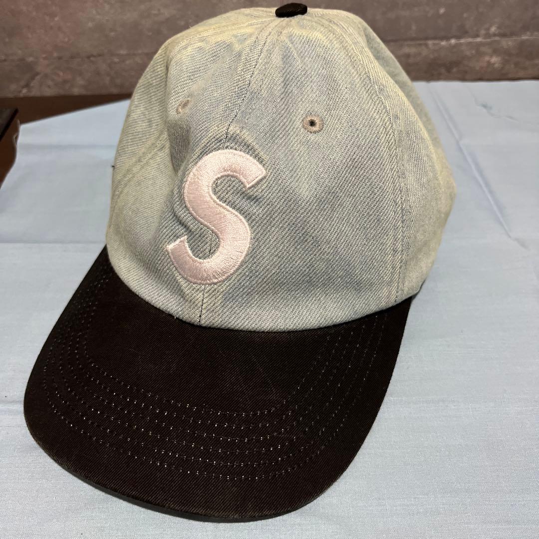 SUPREME デニムキャップ Sロゴ