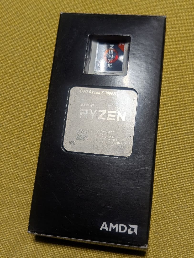 AMD Ryzen 7 3800X AM4 本体のみ