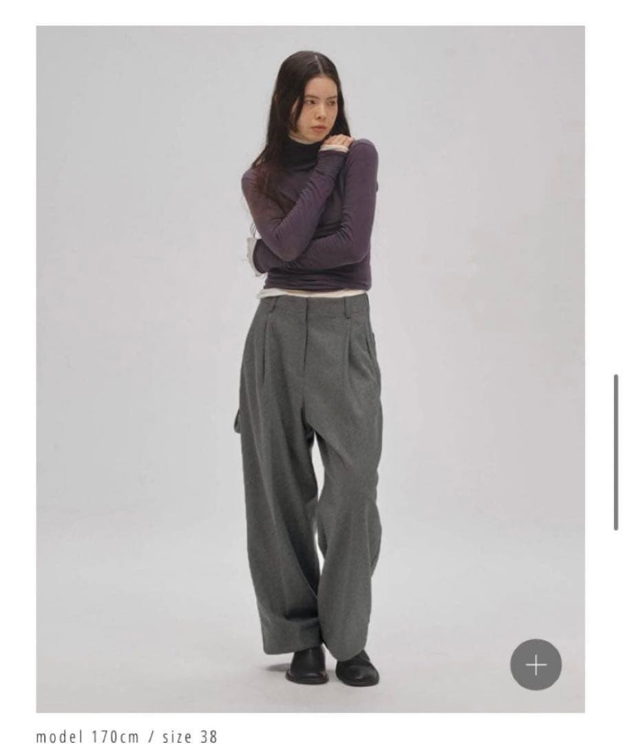 パンツ todayful Wool Painter Pants