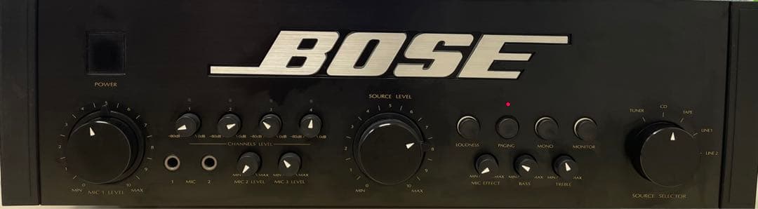 BOSE プリメインアンプ 4702-Ⅲ 通電確認のみ