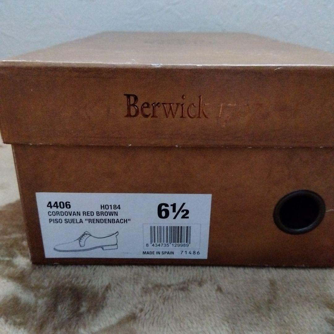 Berwick1707　4406　プレーントゥ　25.5　CORDOVAN