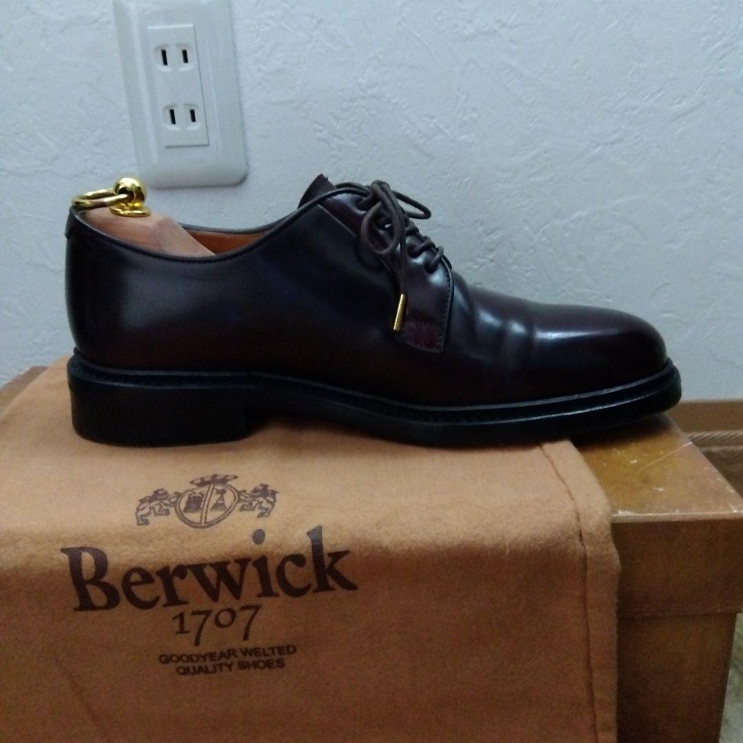 Berwick1707　4406　プレーントゥ　25.5　CORDOVAN