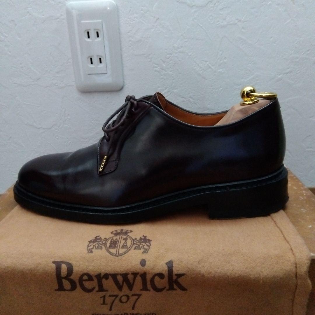 Berwick1707　4406　プレーントゥ　25.5　CORDOVAN