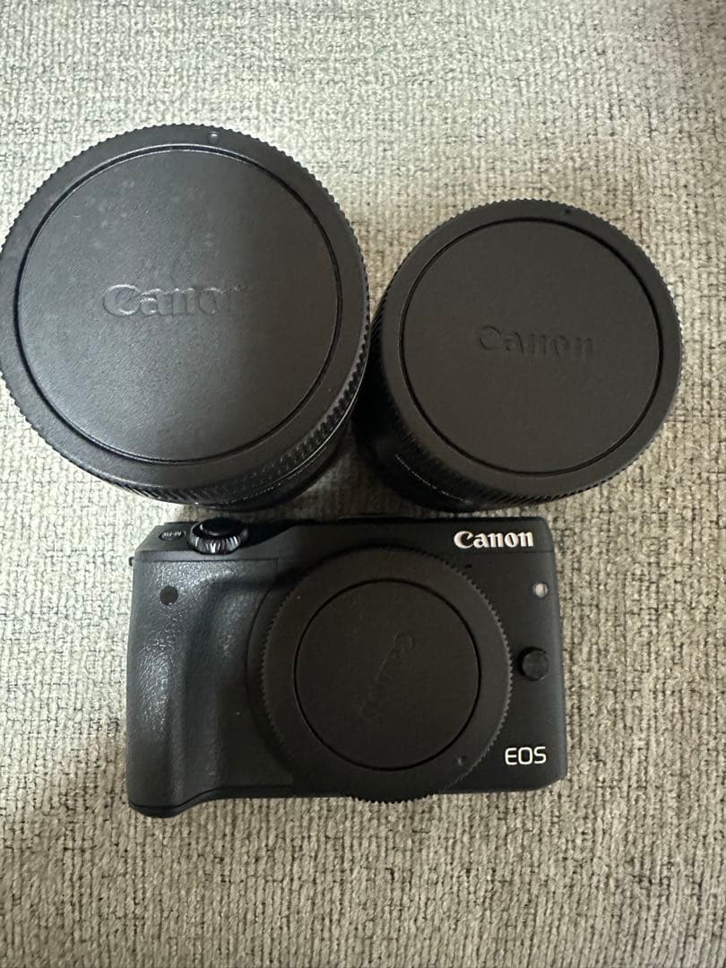 美品 Canon EOS M3 ミラーレス一眼 ダブルレンズキット