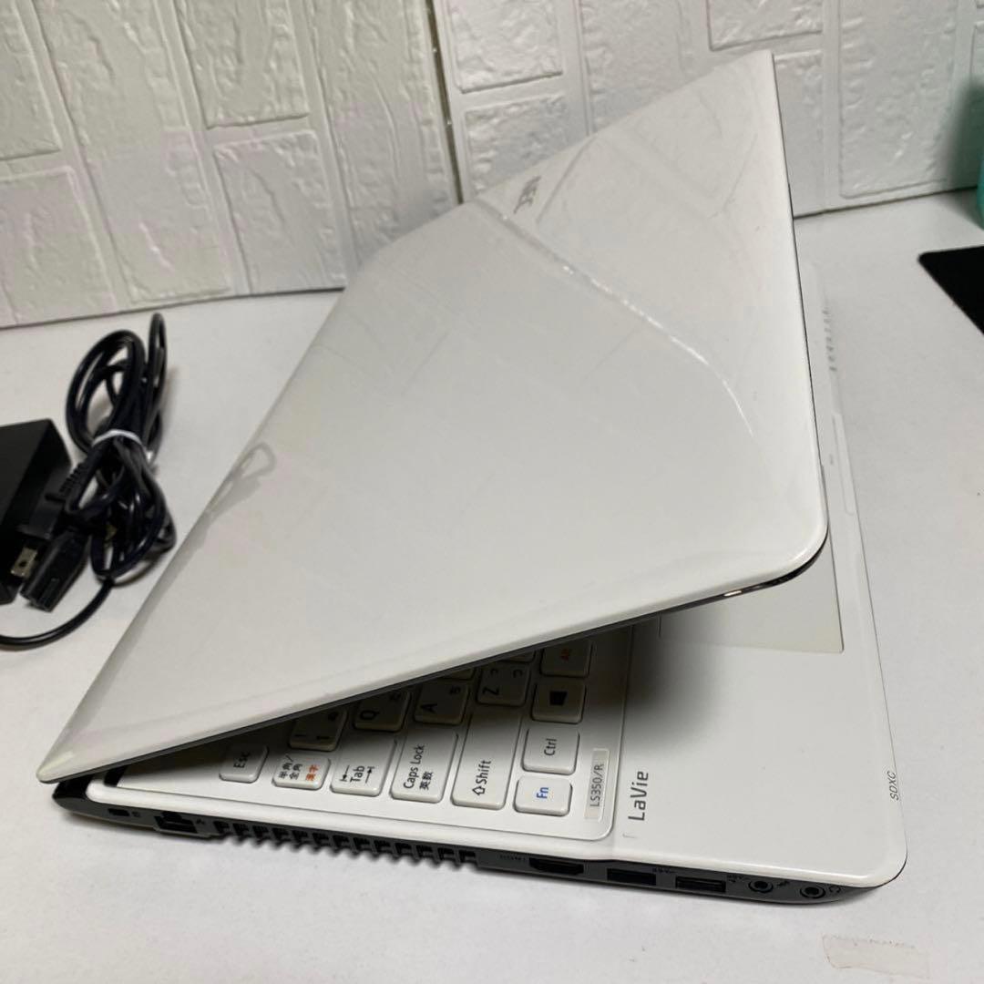 Windows11 オフィス付き　Webカメラ　高速起動SSD NECノートPC