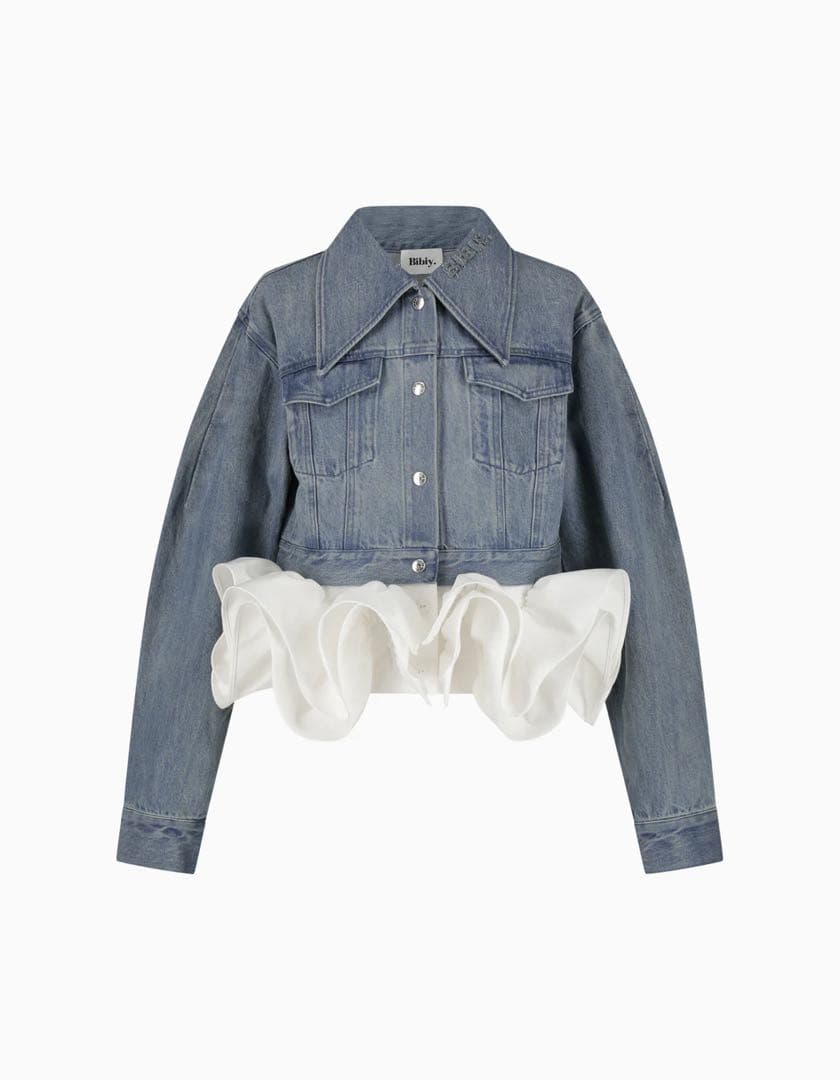 BIBIY CREAM DENIM JACKET デニム Gジャン 正規品 完売