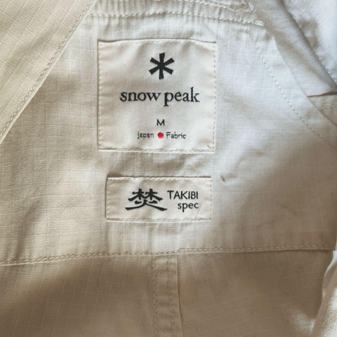 スノーピーク  peak 焚火　オーバーオール　M