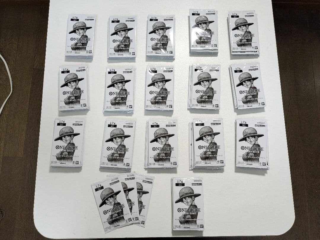 163パック トレジャーキャンペーン ワンピースカード 3周年 プロモパック