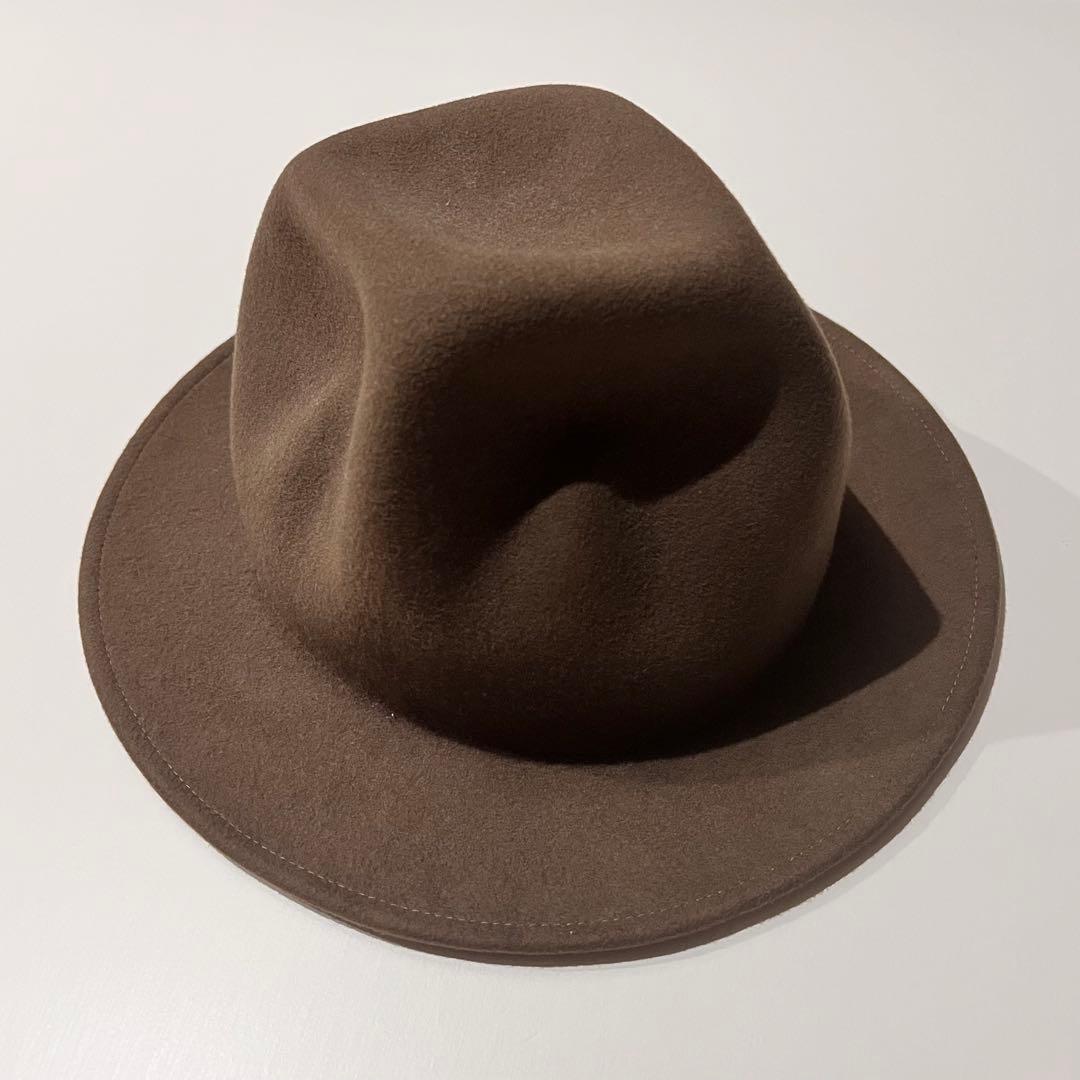 【Dari】ウールハット　ブラウン