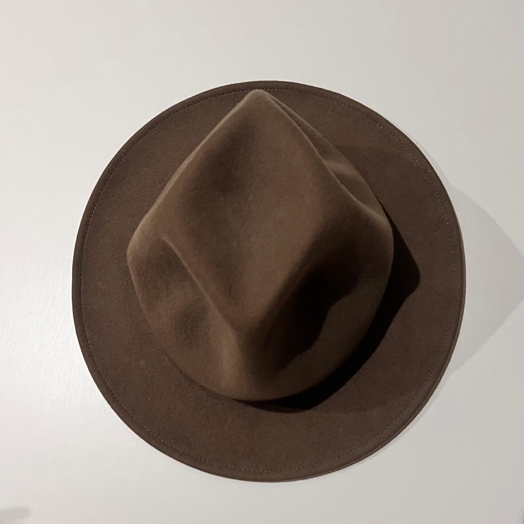 【Dari】ウールハット　ブラウン