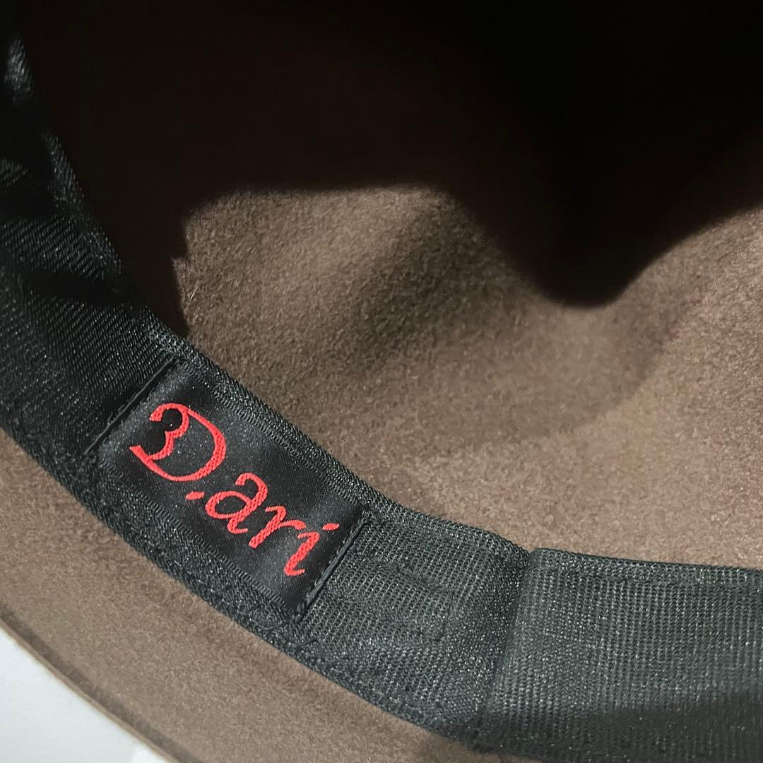 【Dari】ウールハット　ブラウン