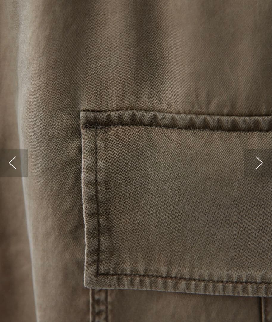 Drawing Numbers ピグメントキュプラカーゴパンツ