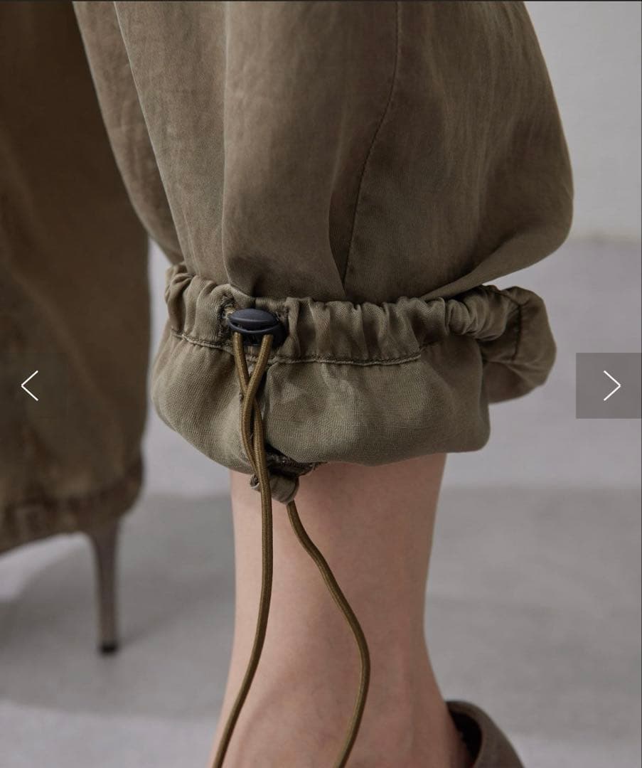 Drawing Numbers ピグメントキュプラカーゴパンツ