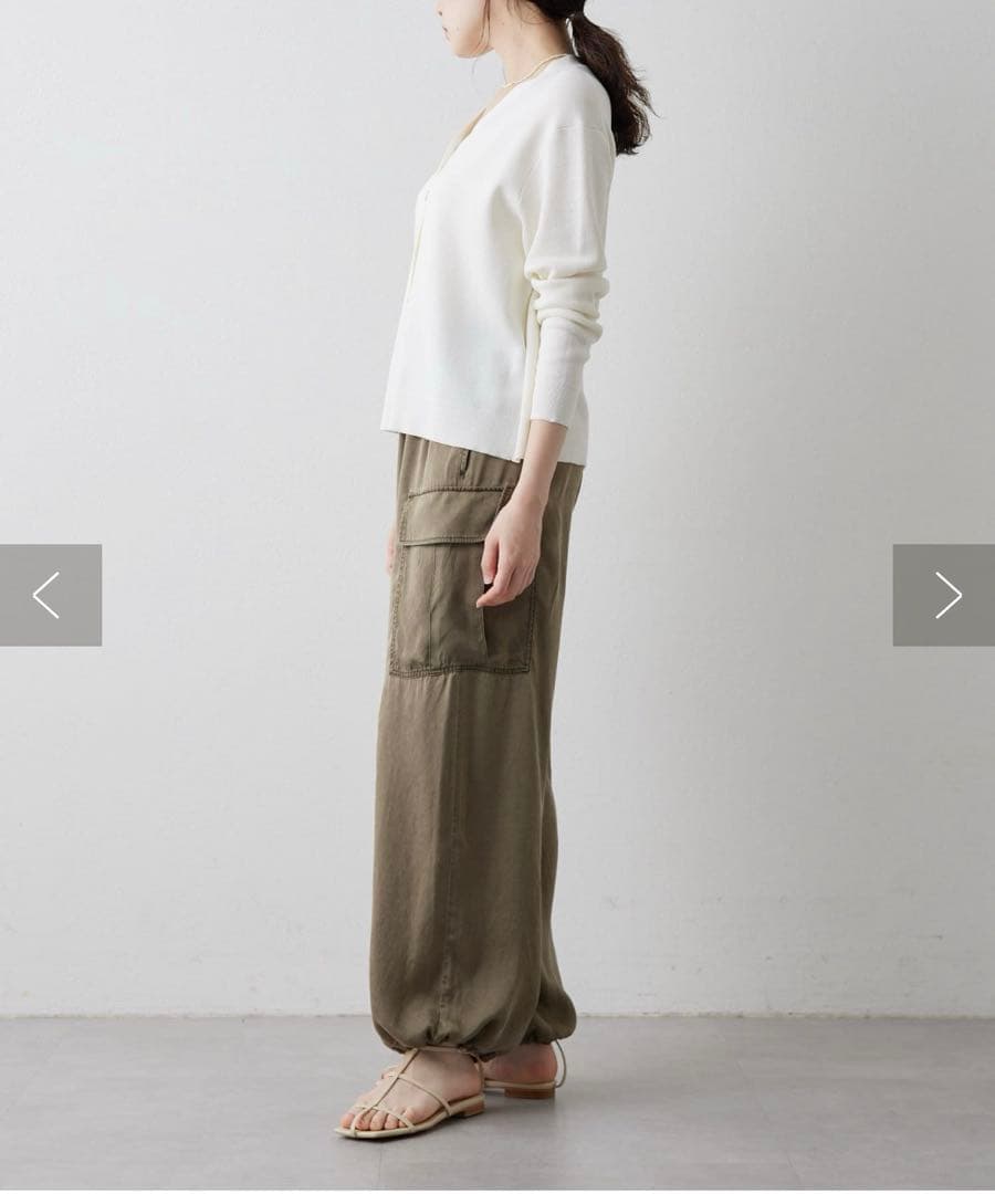 Drawing Numbers ピグメントキュプラカーゴパンツ