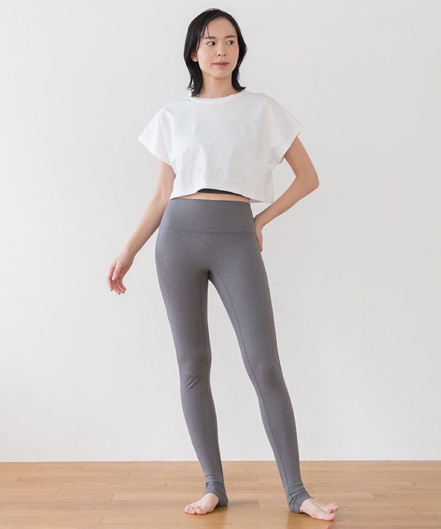 【SUKALA】ブラトップ付きエンボスTee Lサイズ