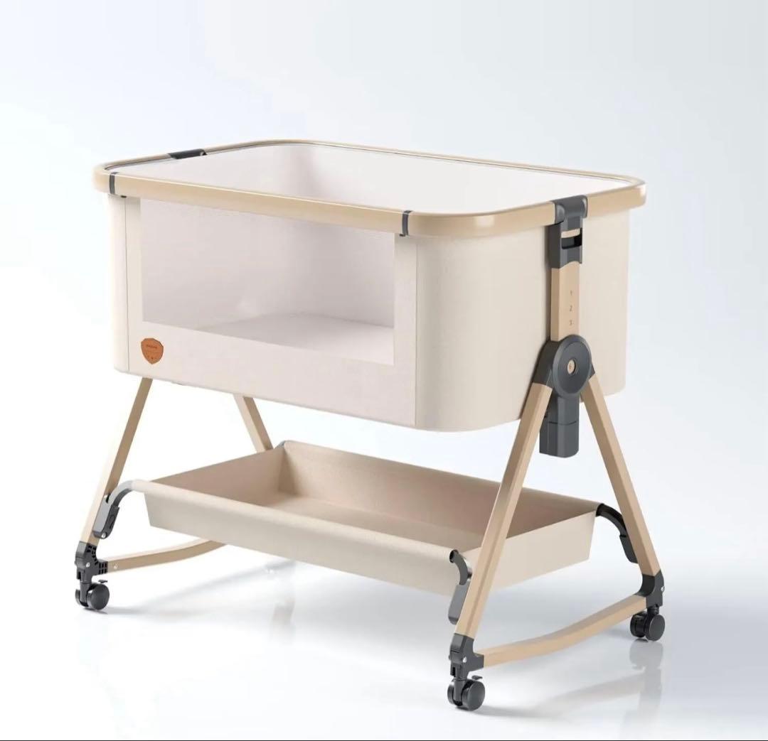 HZDMJ 2024最新モデル ベビーベッド ミニ 持ち運び 折りたたみ 新生児