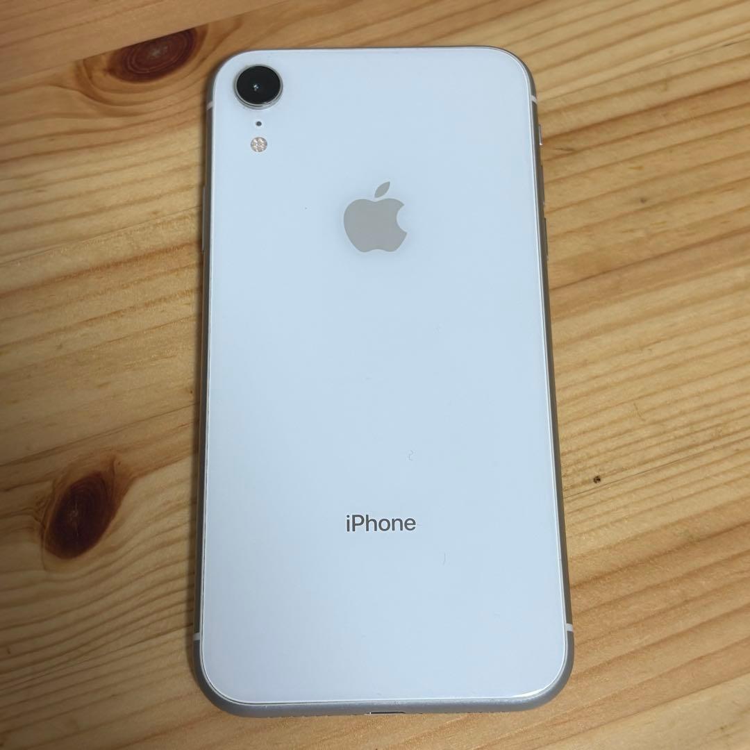 Apple iPhone XR ホワイト 本体　128G
