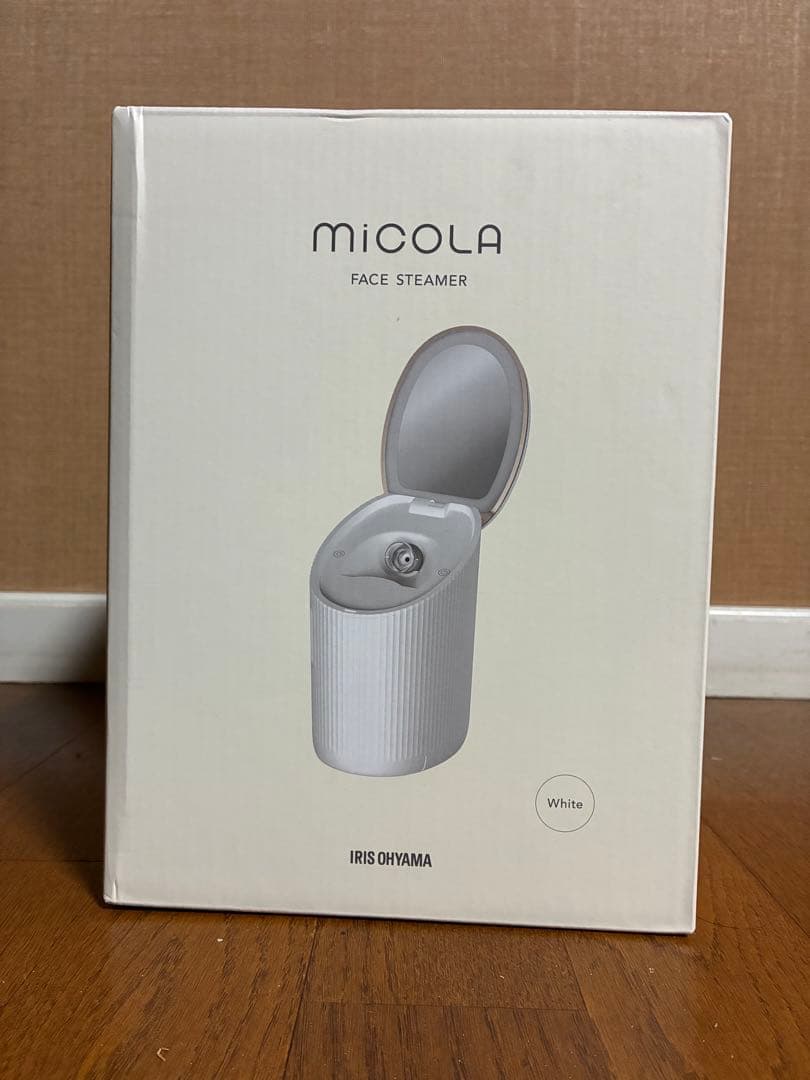 【新品・未開封】IRIS OHYAMA miCOLA フェイススチーマー