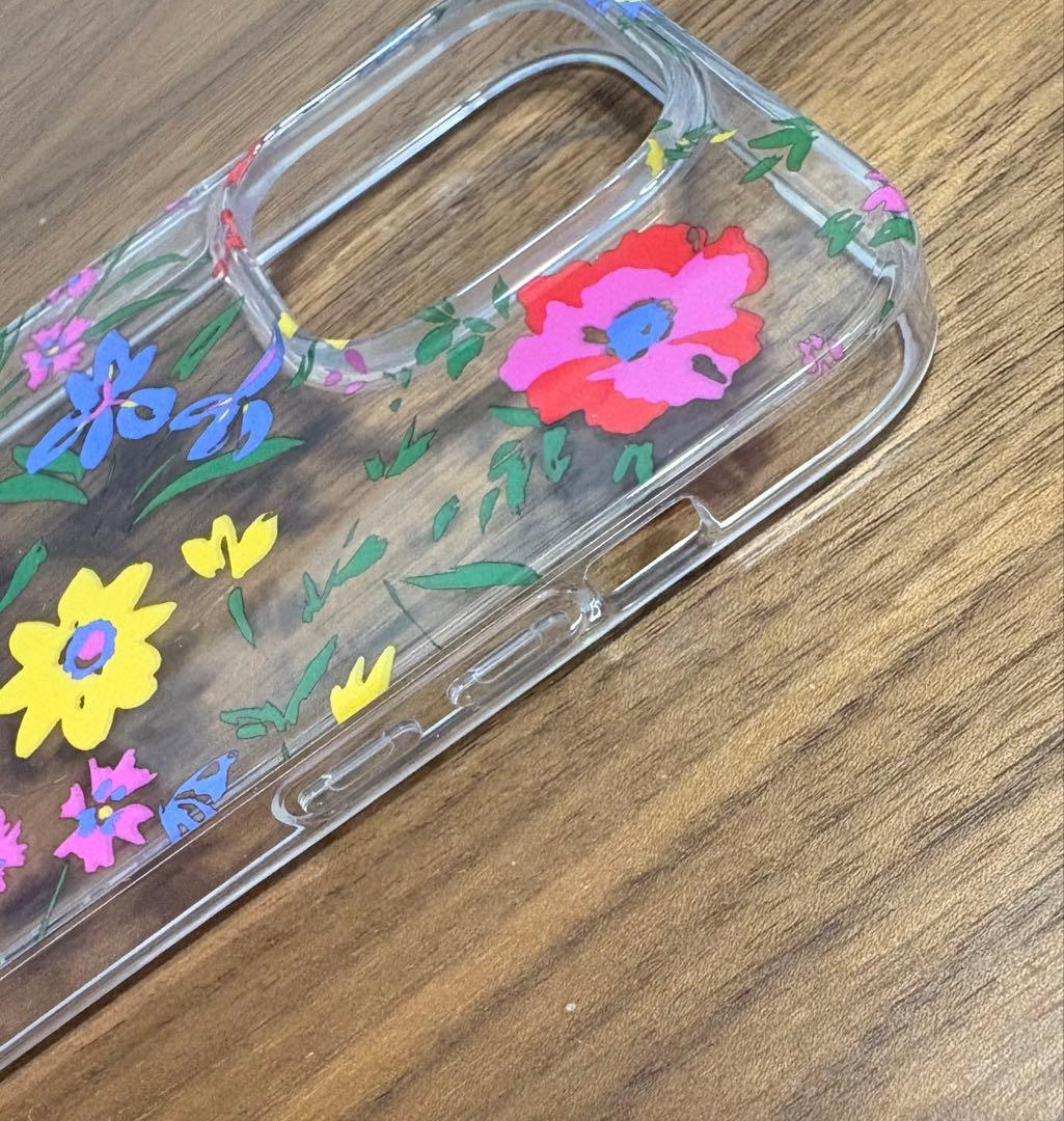 ☆美品☆ KATE SPADE iPhone14Proケース スマホリング付属