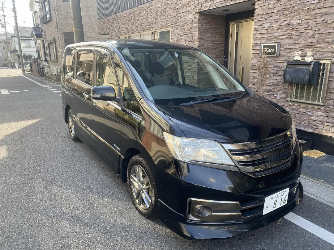 シンデレラ　 セレナライダー　Sハイブリッド　車検8年9月