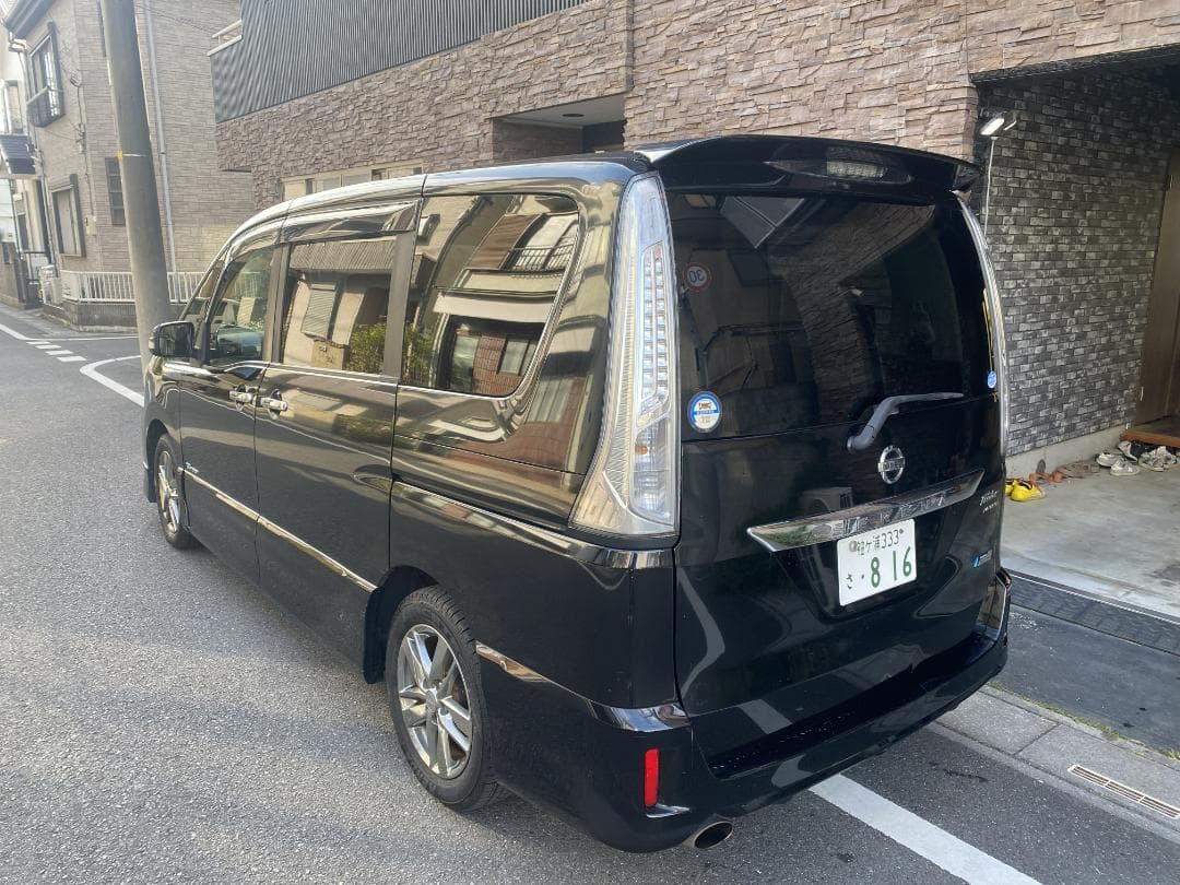 シンデレラ　 セレナライダー　Sハイブリッド　車検8年9月