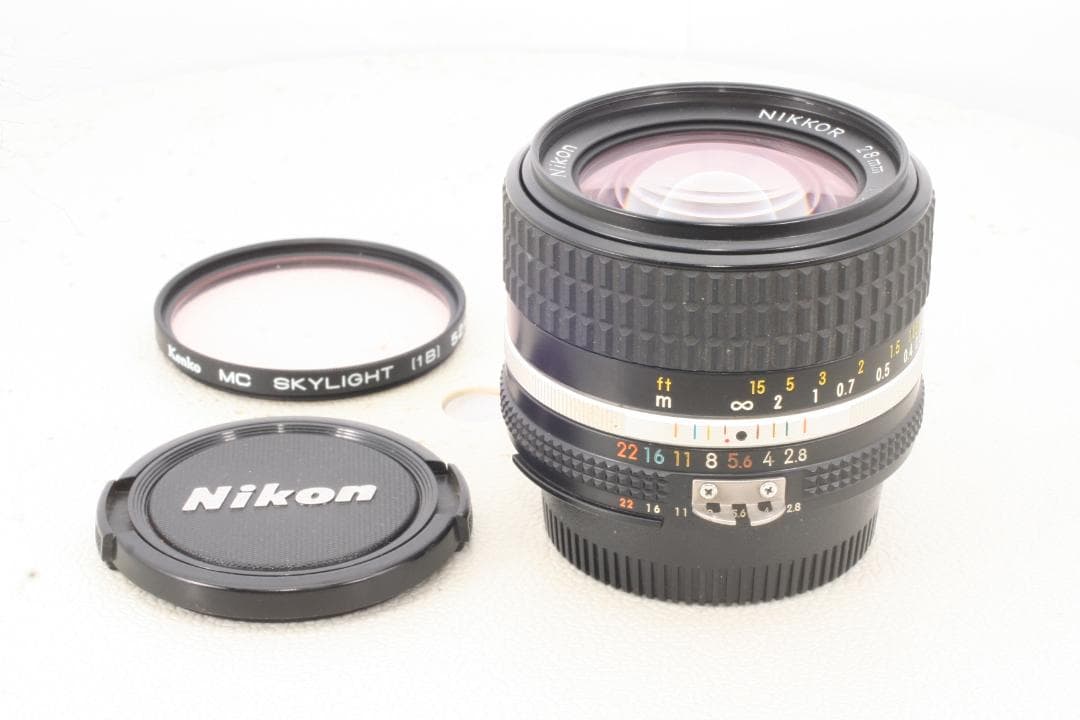 良品【整備済】付属品多数 Nikon Ai-S NIKKOR 28mm f2.8