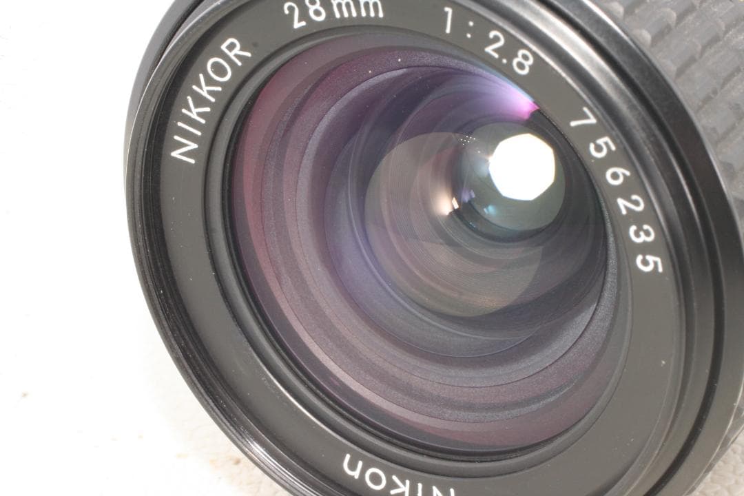 良品【整備済】付属品多数 Nikon Ai-S NIKKOR 28mm f2.8