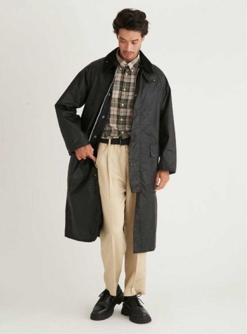 マッキー★新品同様★完売カラー★Barbourバーレー★OS★グレー★38