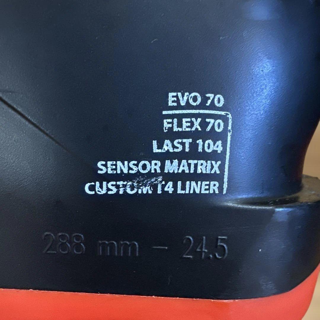 スキーブーツ 、ジュニア、子供用、ブラック/レッド