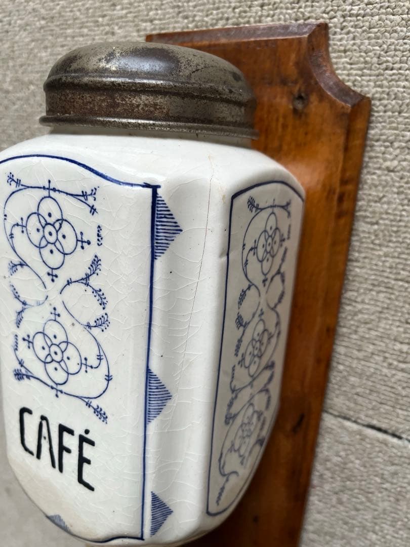 フランスアンティーク 壁掛けコーヒーミル