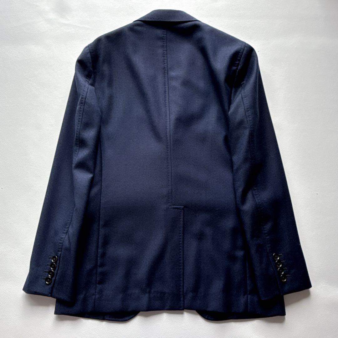 【極美品】スーツセレクト アルフレッドブラウン スーツ ３点セットアップ