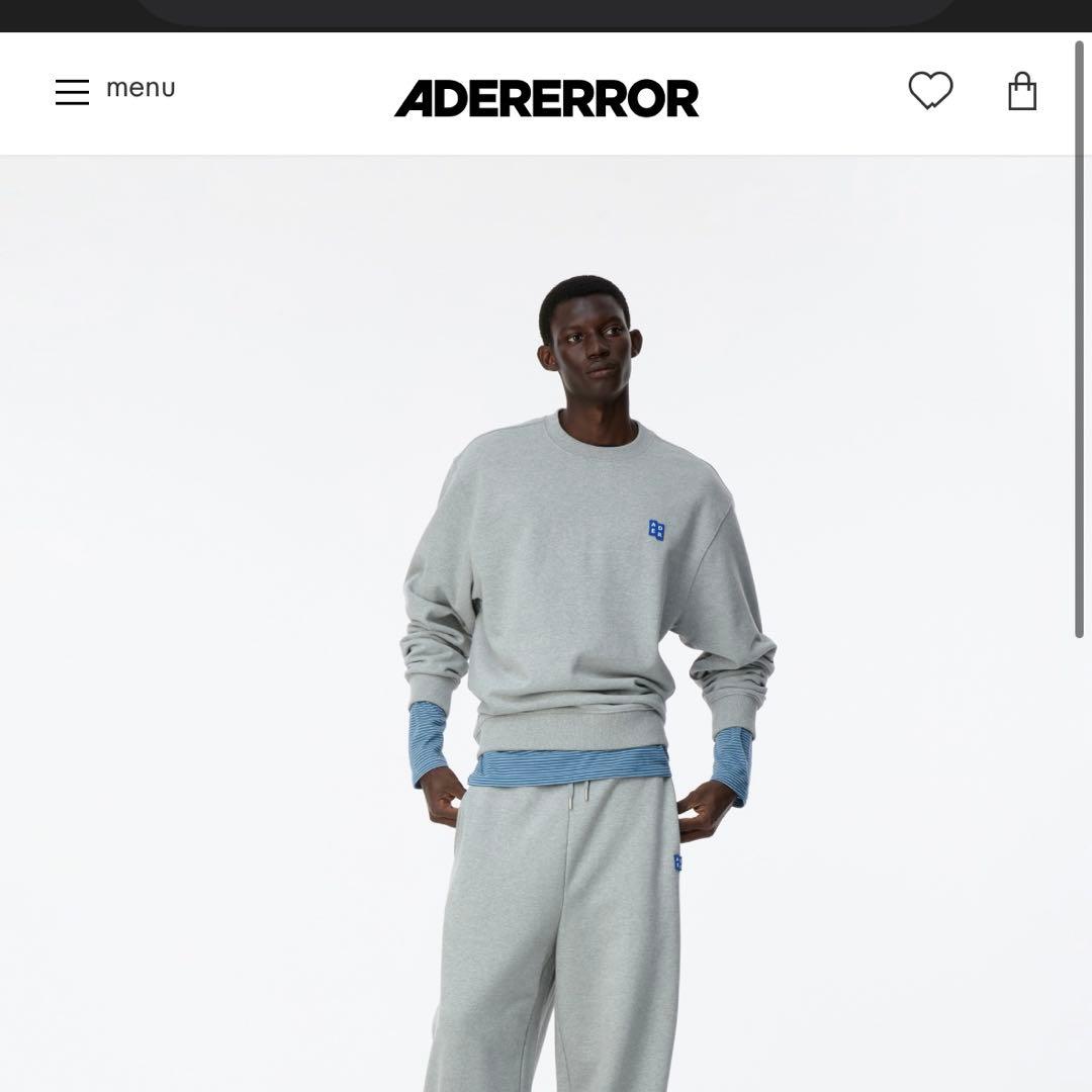 【美品/正規品】ADER ERROR スウェット XSアーダーエラー