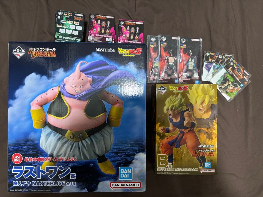 ドラゴンボール一番くじ　ラストワン魔人ブウ＋B賞悟空＋副賞付き