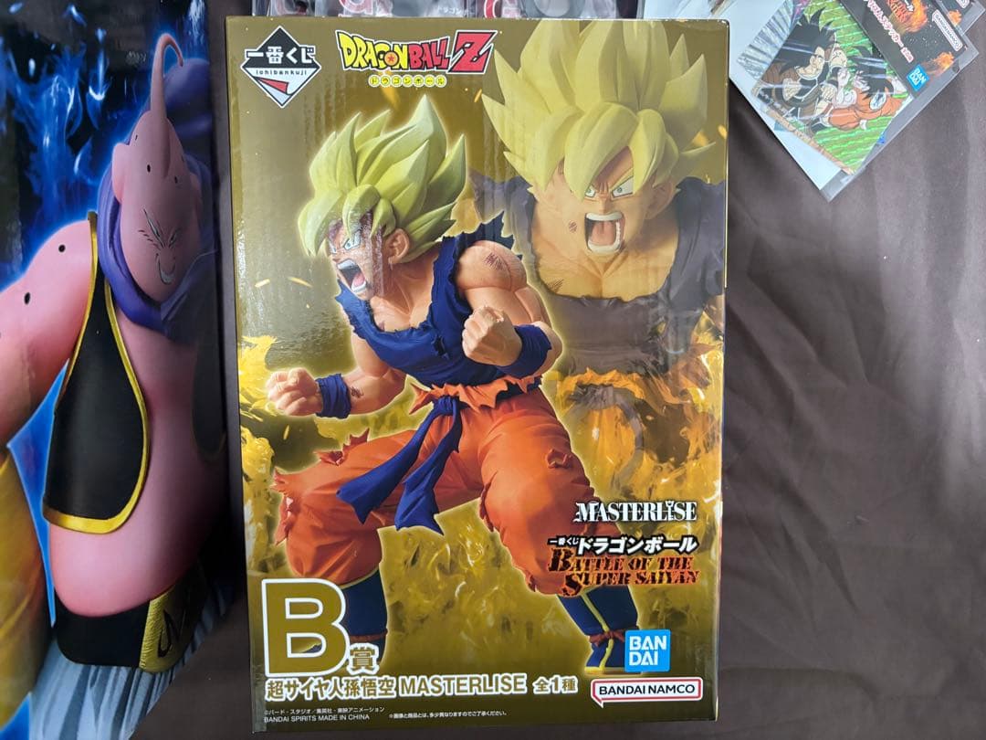 ドラゴンボール一番くじ　ラストワン魔人ブウ＋B賞悟空＋副賞付き