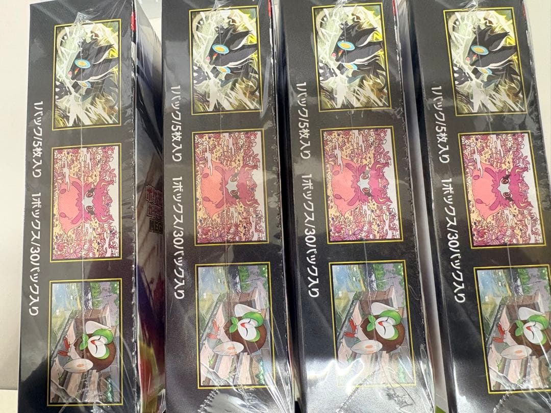 ポケモンカードゲーム ムニキスゼロ 4box