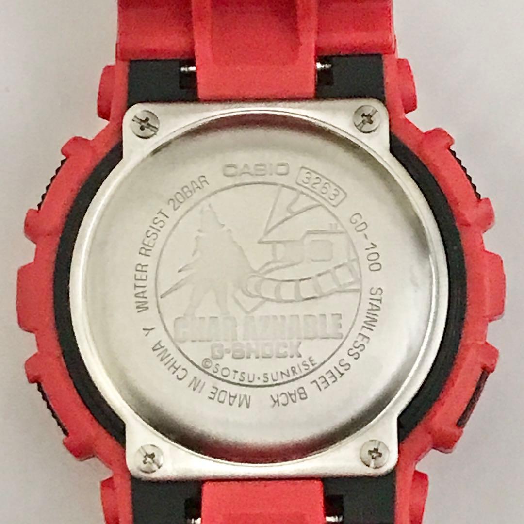 カシオ 腕時計 G-SHOCK 機動戦士ガンダム シャア専用カスタム S3257