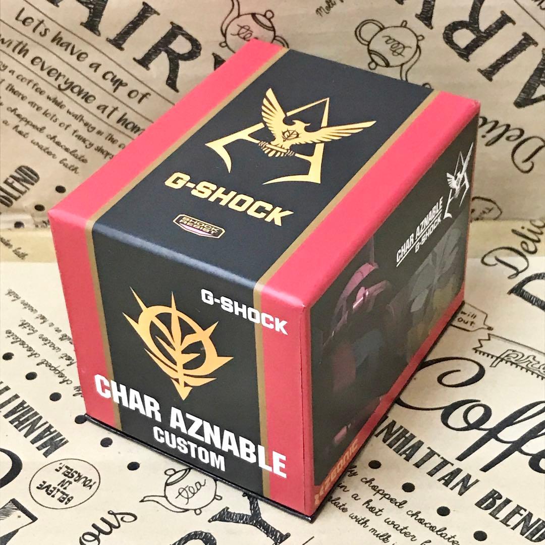 カシオ 腕時計 G-SHOCK 機動戦士ガンダム シャア専用カスタム S3257