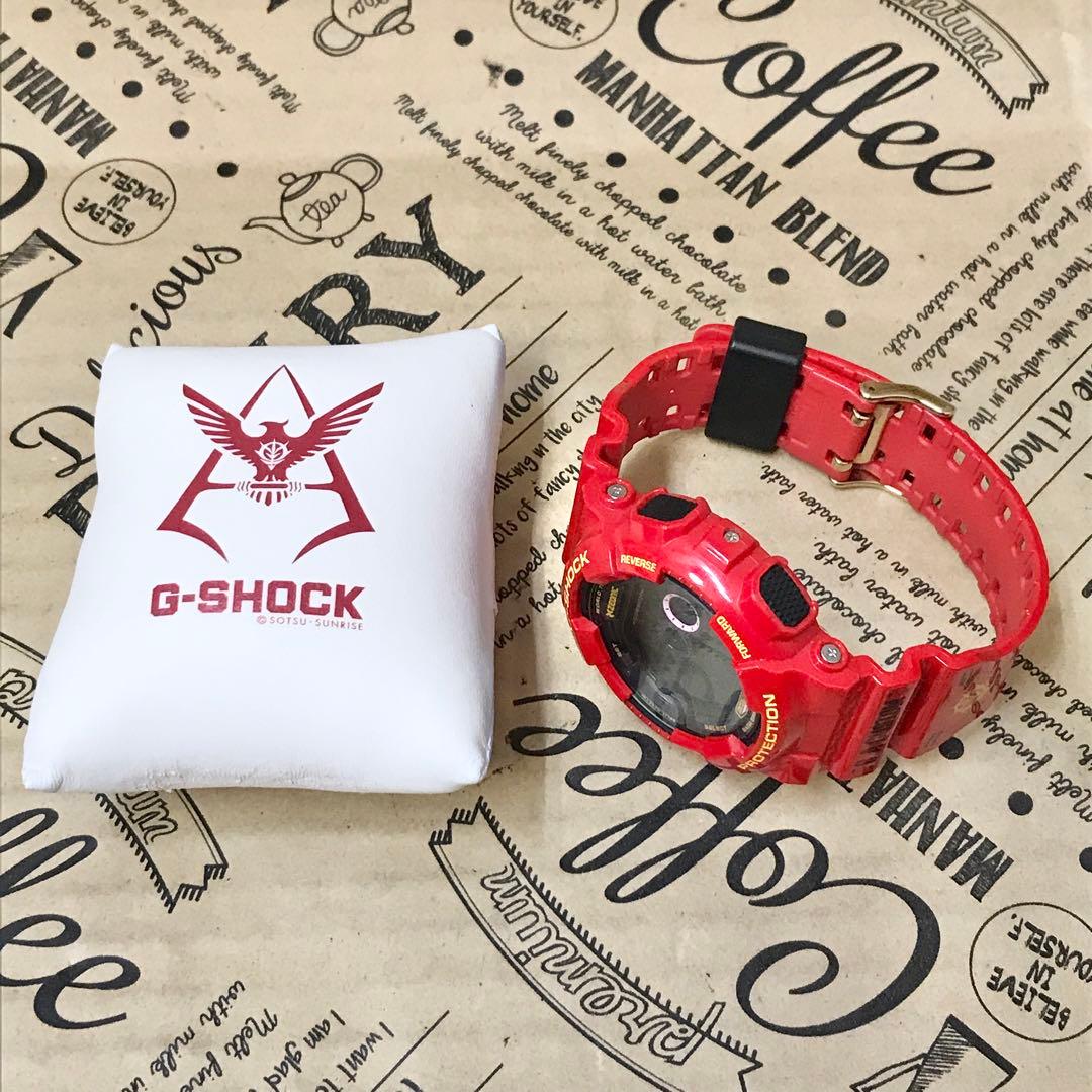 カシオ 腕時計 G-SHOCK 機動戦士ガンダム シャア専用カスタム S3257