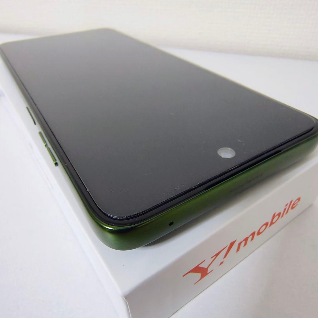 【美品】moto g66y 5G ディルグリーン本体とケース とフィルム付