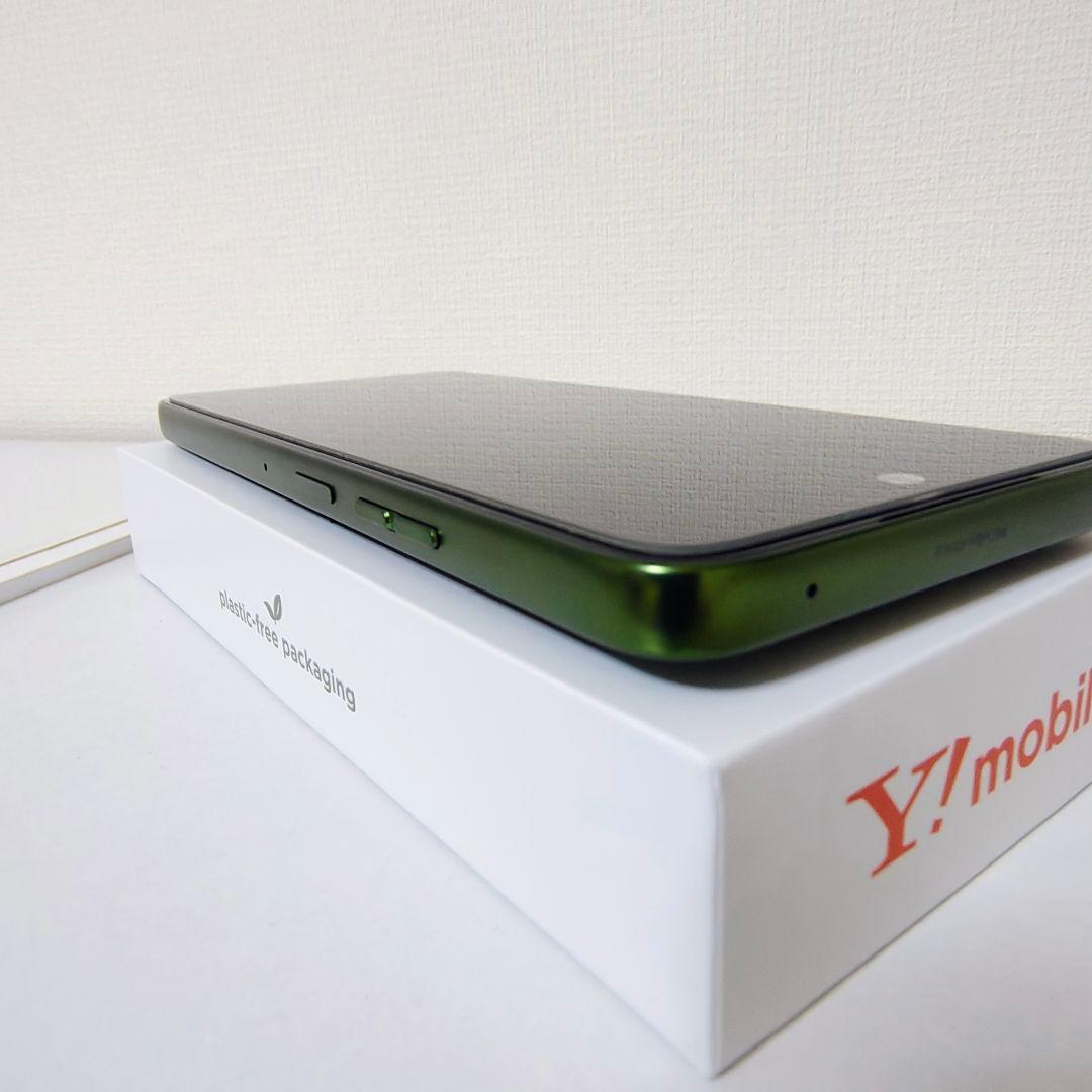 【美品】moto g66y 5G ディルグリーン本体とケース とフィルム付