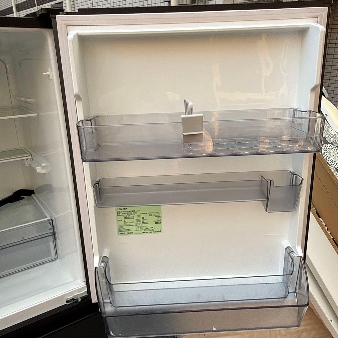 冷蔵庫　TOSHIBA GR-V33SC 2024年製