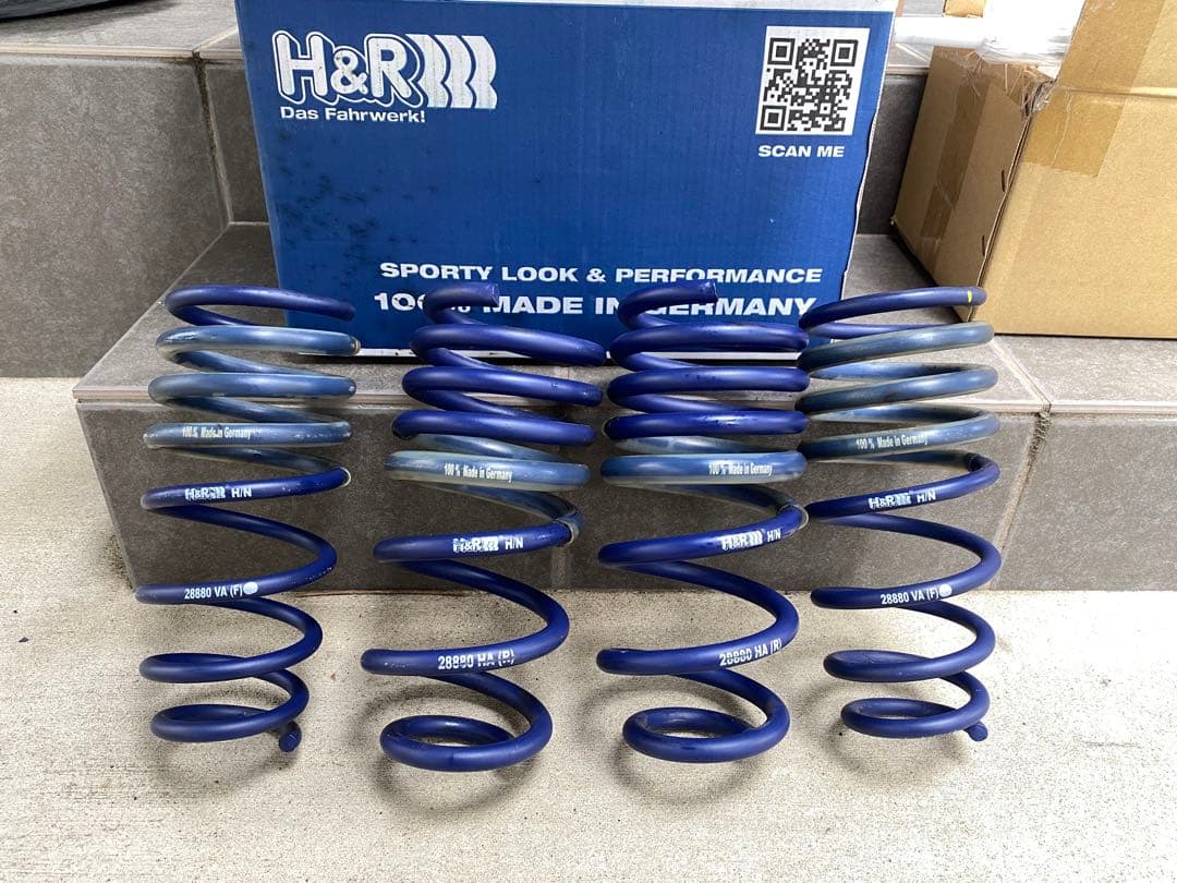 H&Rダウンサス ポルシェ 911カレラGTS 2WD/4WD　991モデル