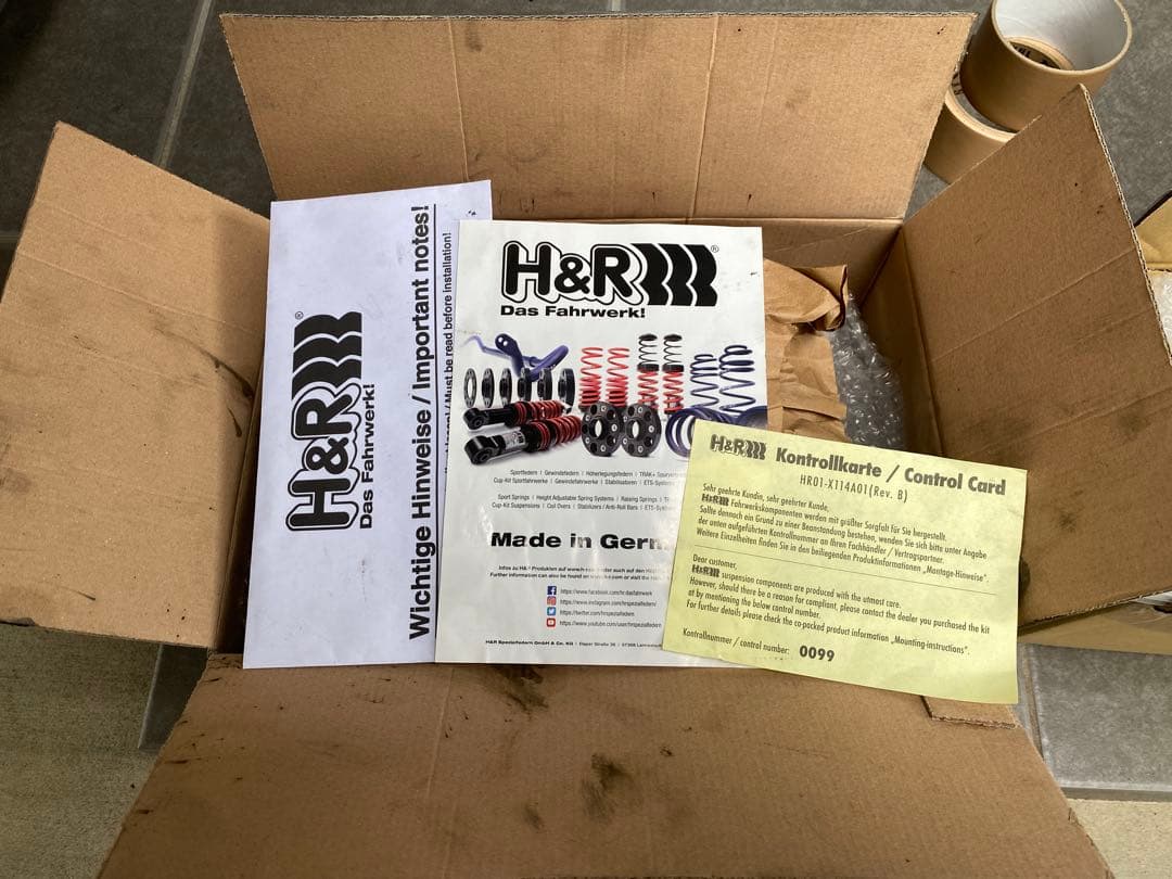 H&Rダウンサス ポルシェ 911カレラGTS 2WD/4WD　991モデル
