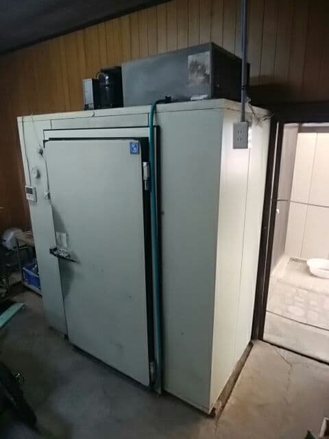 引取り プレハブ冷蔵庫 設定温度－5 ℃～＋15℃